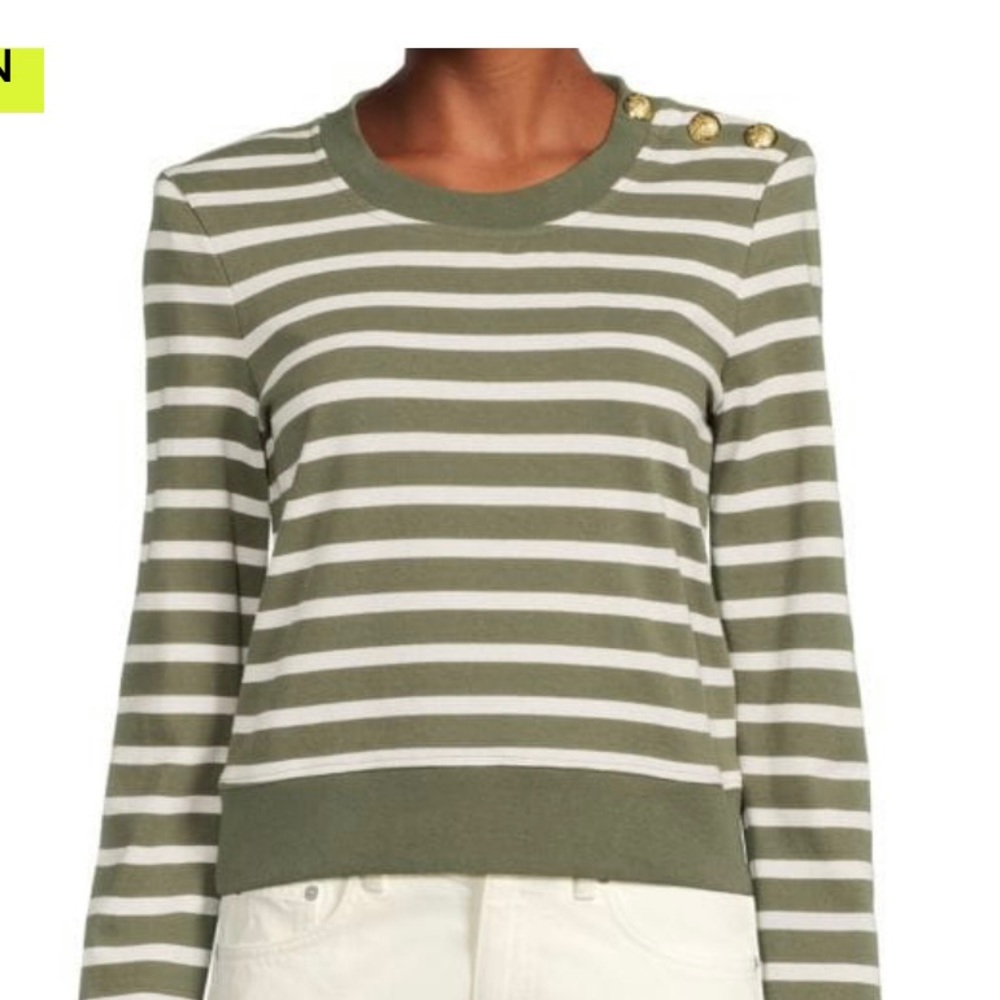 Veronica Beard Jeans cropped top sweatshirt